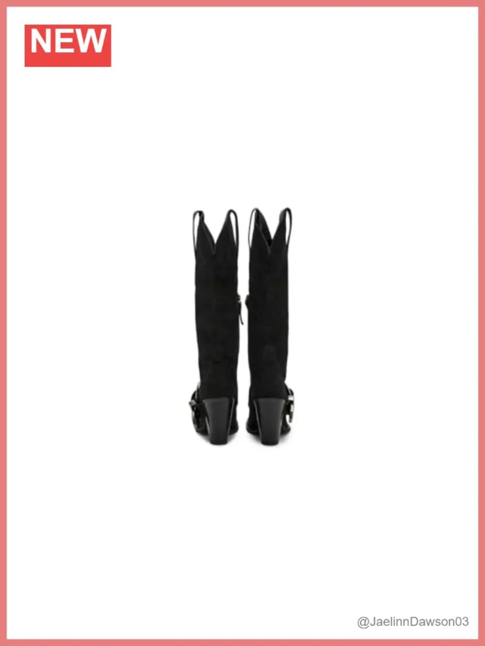 Dingo Yeehottie Suede Over The Knee Block Heel Boots Snip Toe Zip